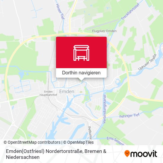 Emden(Ostfriesl) Nordertorstraße Karte