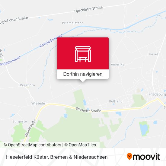 Heselerfeld Küster Karte