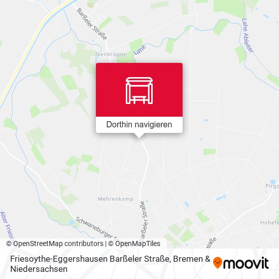 Friesoythe-Eggershausen Barßeler Straße Karte