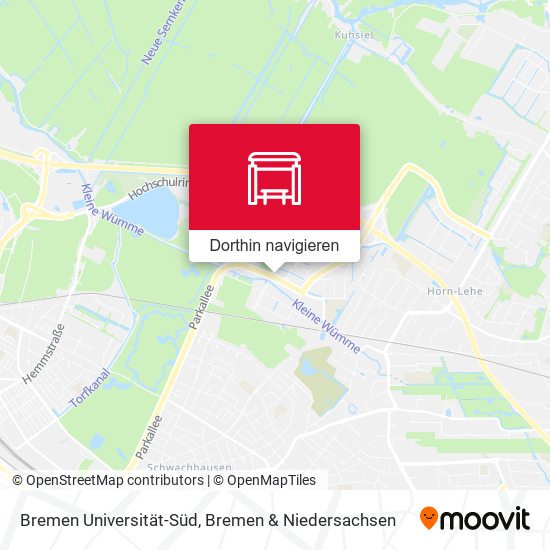 Bremen Universität-Süd Karte