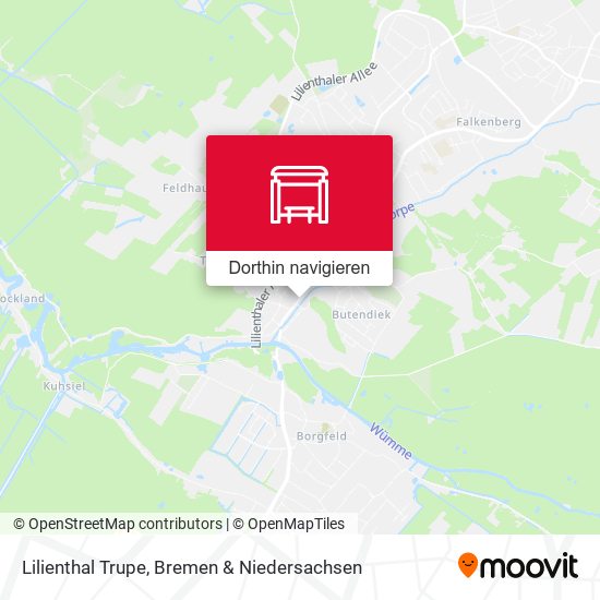 Lilienthal Trupe Karte