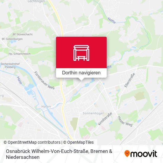 Osnabrück Wilhelm-Von-Euch-Straße Karte