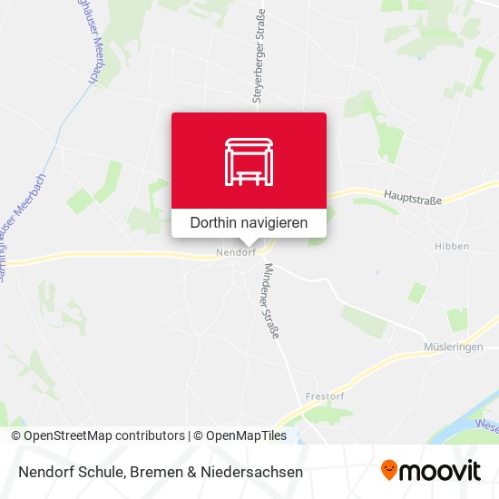 Nendorf Schule Karte