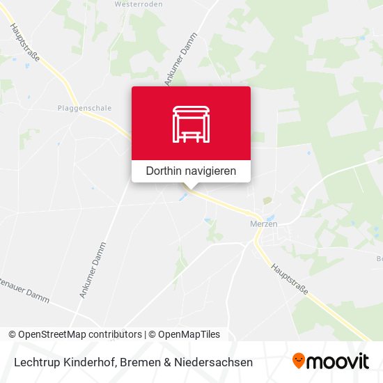 Lechtrup Kinderhof Karte