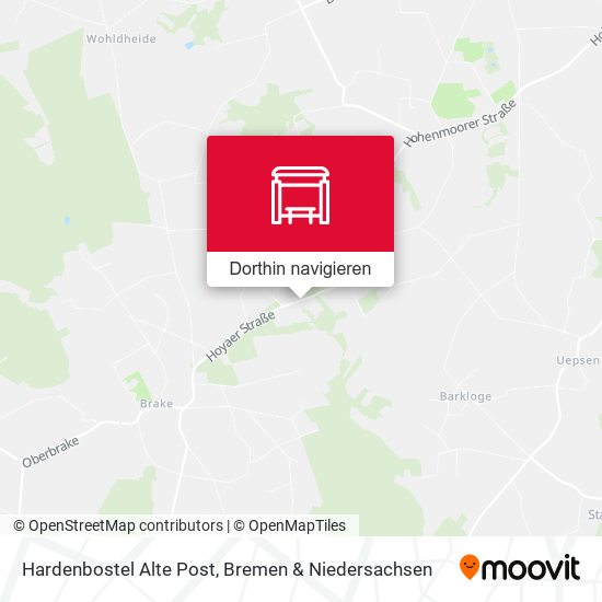 Hardenbostel Alte Post Karte