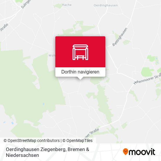 Oerdinghausen Ziegenberg Karte