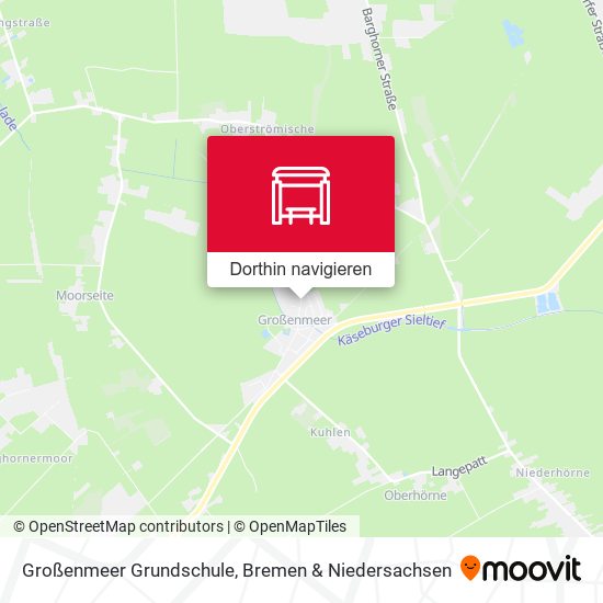 Großenmeer Grundschule Karte