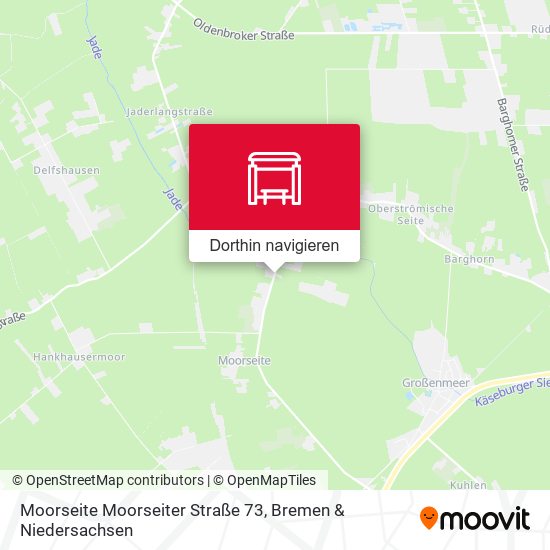 Moorseite Moorseiter Straße 73 Karte