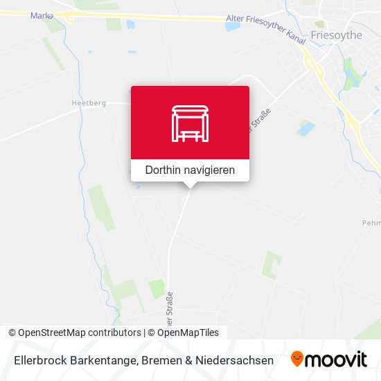 Ellerbrock Barkentange Karte