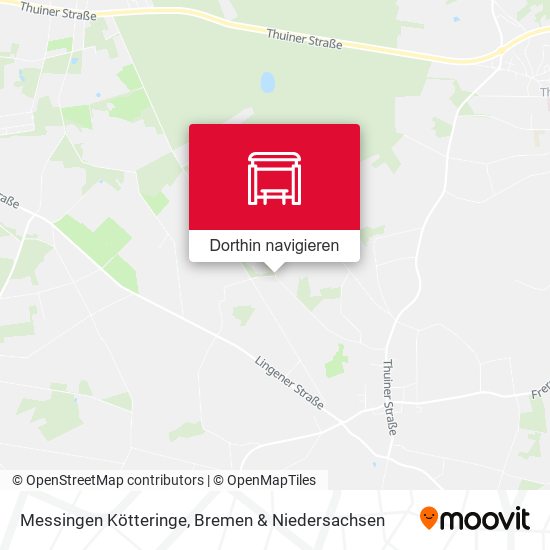 Messingen Kötteringe Karte