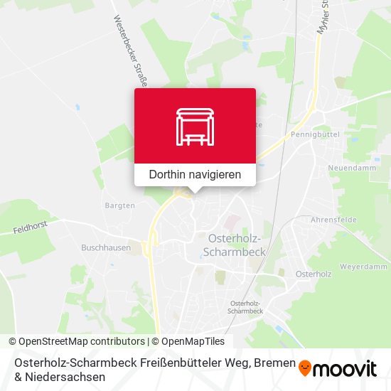 Osterholz-Scharmbeck Freißenbütteler Weg Karte