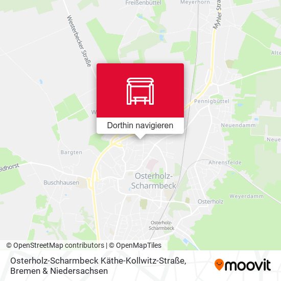 Osterholz-Scharmbeck Käthe-Kollwitz-Straße Karte
