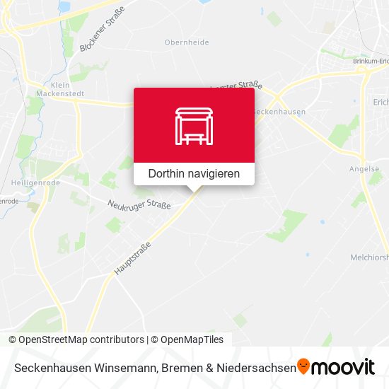 Seckenhausen Winsemann Karte