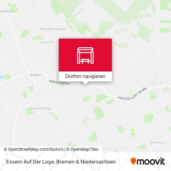 Essern Auf Der Loge Karte