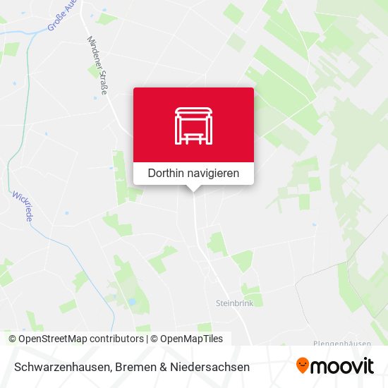 Schwarzenhausen Karte