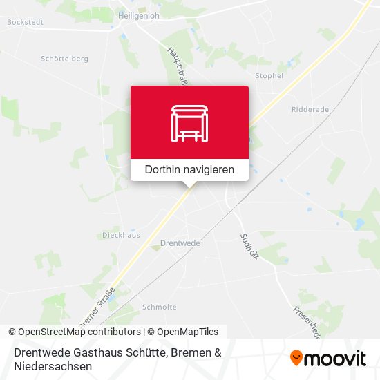 Drentwede Gasthaus Schütte Karte