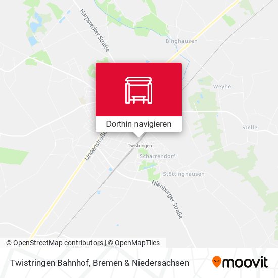 Twistringen Bahnhof Karte