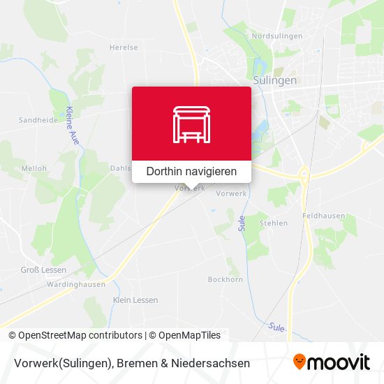 Vorwerk(Sulingen) Karte