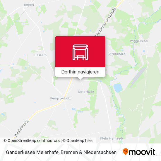 Ganderkesee Meierhafe Karte