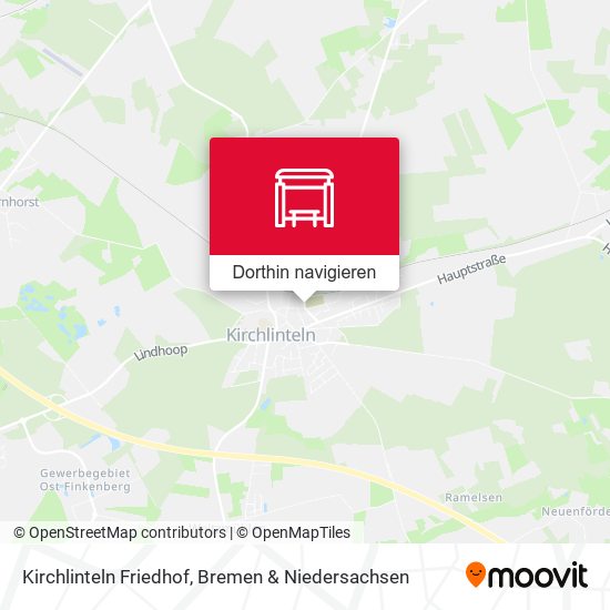 Kirchlinteln Friedhof Karte