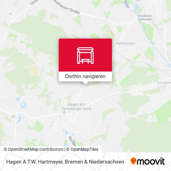 Hagen A.T.W. Hartmeyer Karte
