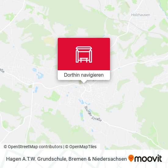 Hagen A.T.W. Grundschule Karte