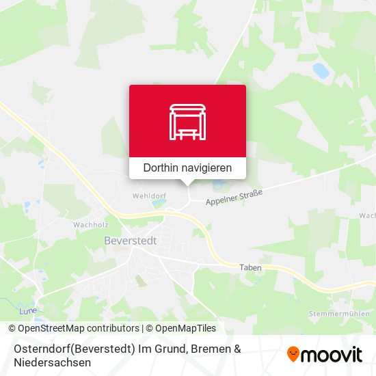 Osterndorf(Beverstedt) Im Grund Karte