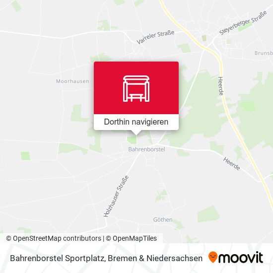 Bahrenborstel Sportplatz Karte