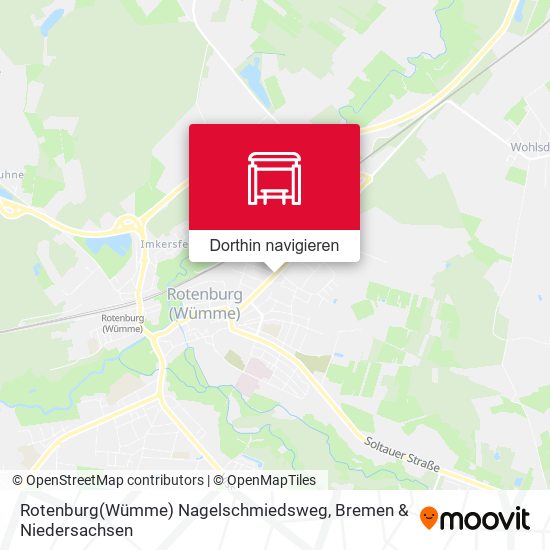 Rotenburg(Wümme) Nagelschmiedsweg Karte
