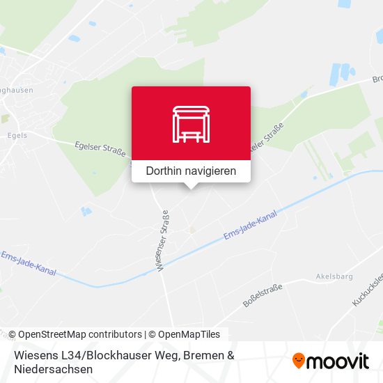 Wiesens L34/Blockhauser Weg Karte