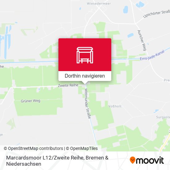 Marcardsmoor L12/Zweite Reihe Karte