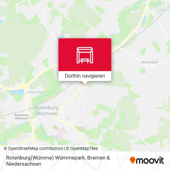 Rotenburg(Wümme) Wümmepark Karte