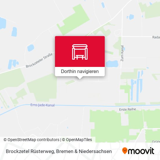 Brockzetel Rüsterweg Karte
