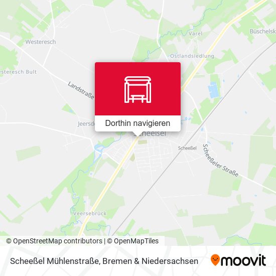 Scheeßel Mühlenstraße Karte