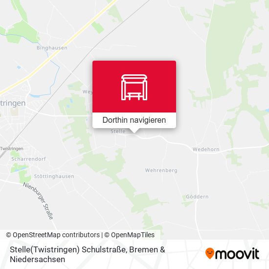 Stelle(Twistringen) Schulstraße Karte