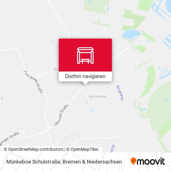 Münkeboe Schulstraße Karte