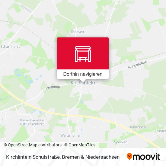Kirchlinteln Schulstraße Karte