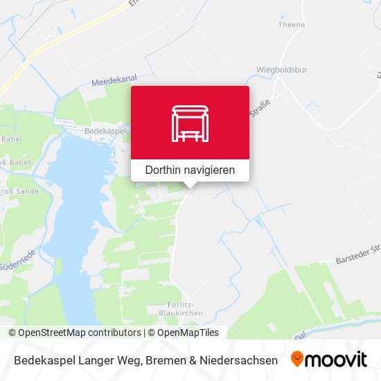 Bedekaspel Langer Weg Karte