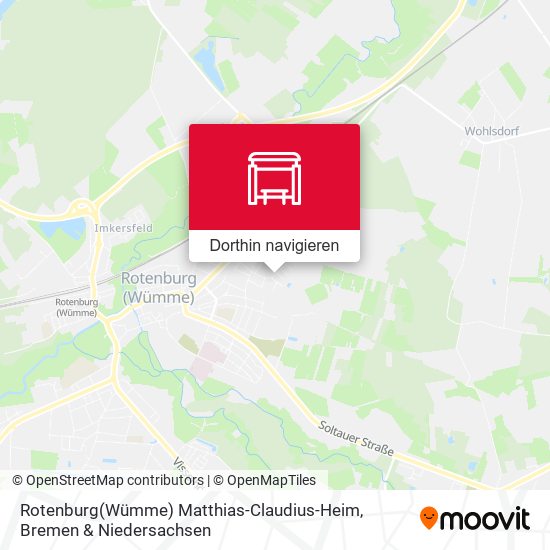 Rotenburg(Wümme) Matthias-Claudius-Heim Karte