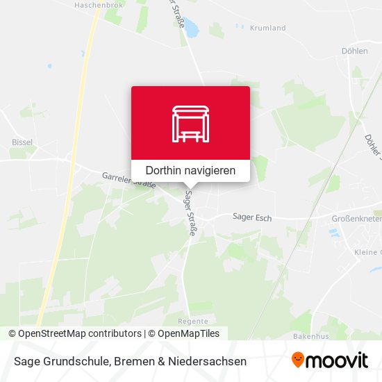 Sage Grundschule Karte