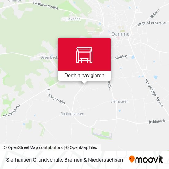 Sierhausen Grundschule Karte