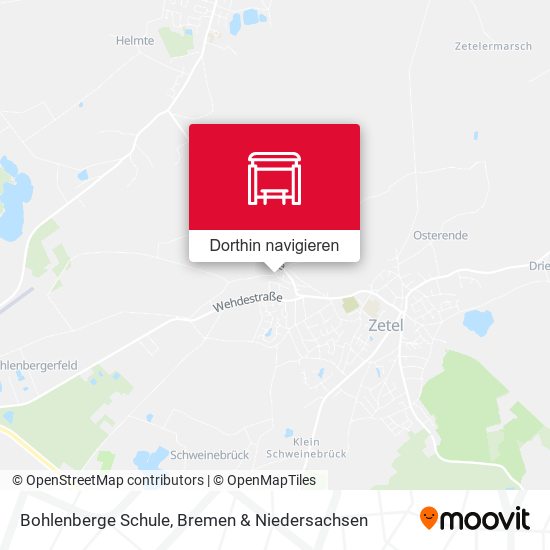 Bohlenberge Schule Karte