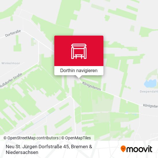 Neu St. Jürgen Dorfstraße 45 Karte
