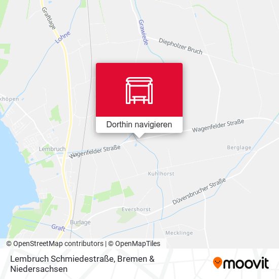 Lembruch Schmiedestraße Karte