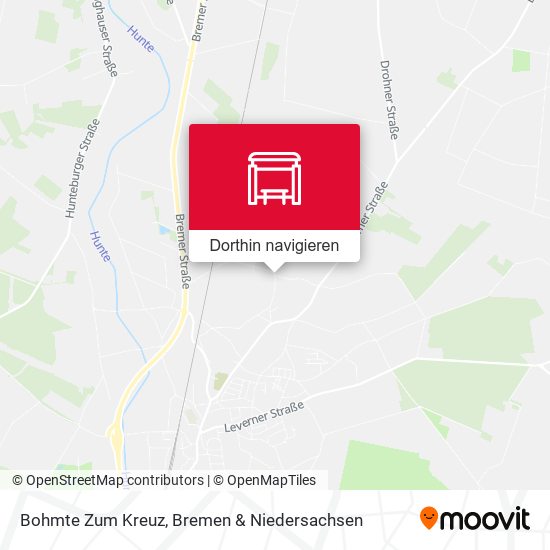Bohmte Zum Kreuz Karte