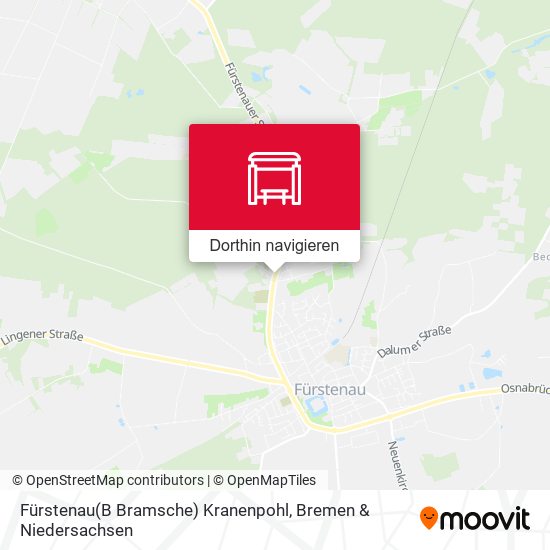 Fürstenau(B Bramsche) Kranenpohl Karte