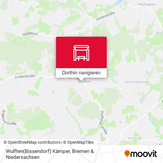 Wulften(Bissendorf) Kämper Karte