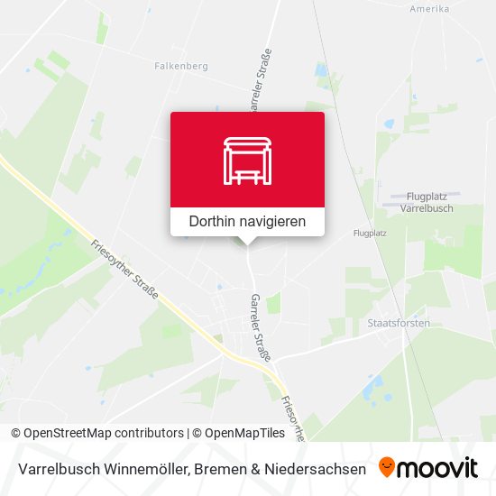 Varrelbusch Winnemöller Karte