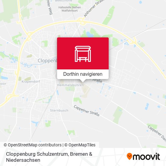 Cloppenburg Schulzentrum Karte