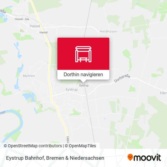 Eystrup Bahnhof Karte